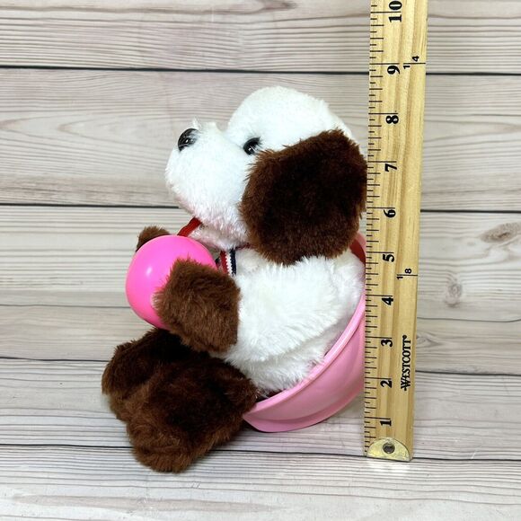 VTG Battery Operated Rocking Dog Toy Squeaker Plush Stuffed Animal Taiwan 70s? - Picture 3 of 10